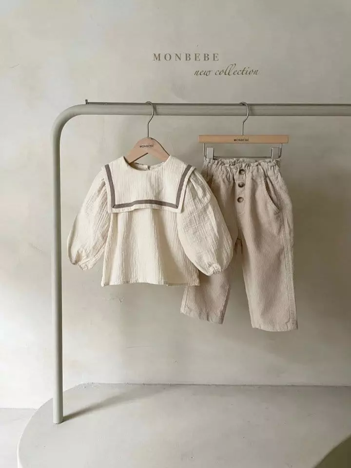Monbebe - Korean Children Fashion - #magicofchildhood - Sailor Blouse