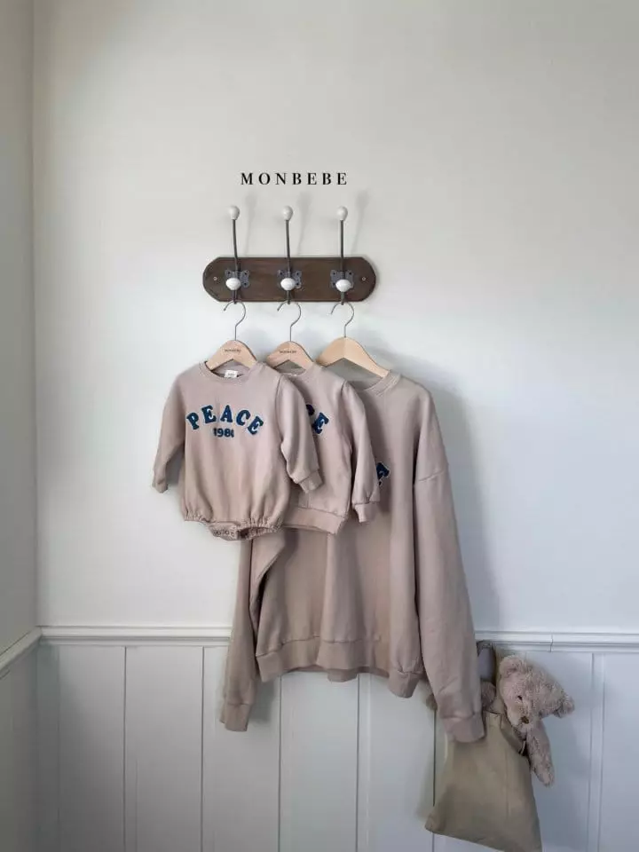 Monbebe - Korean Children Fashion - #magicofchildhood - Peace Sweatshirt - 10