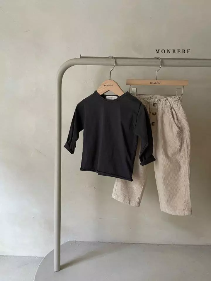 Monbebe - Korean Children Fashion - #magicofchildhood - Paul Rib Pants - 8