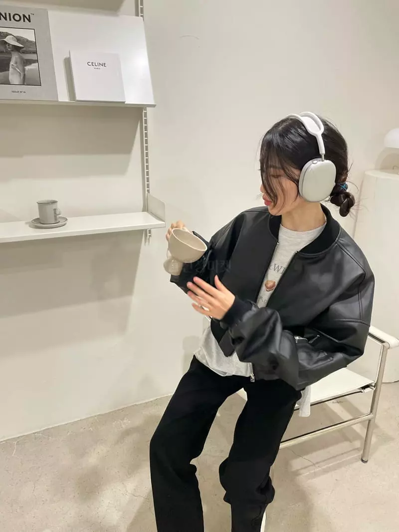 Monosenso - Korean Women Fashion - #momslook - Crop Juper - 3