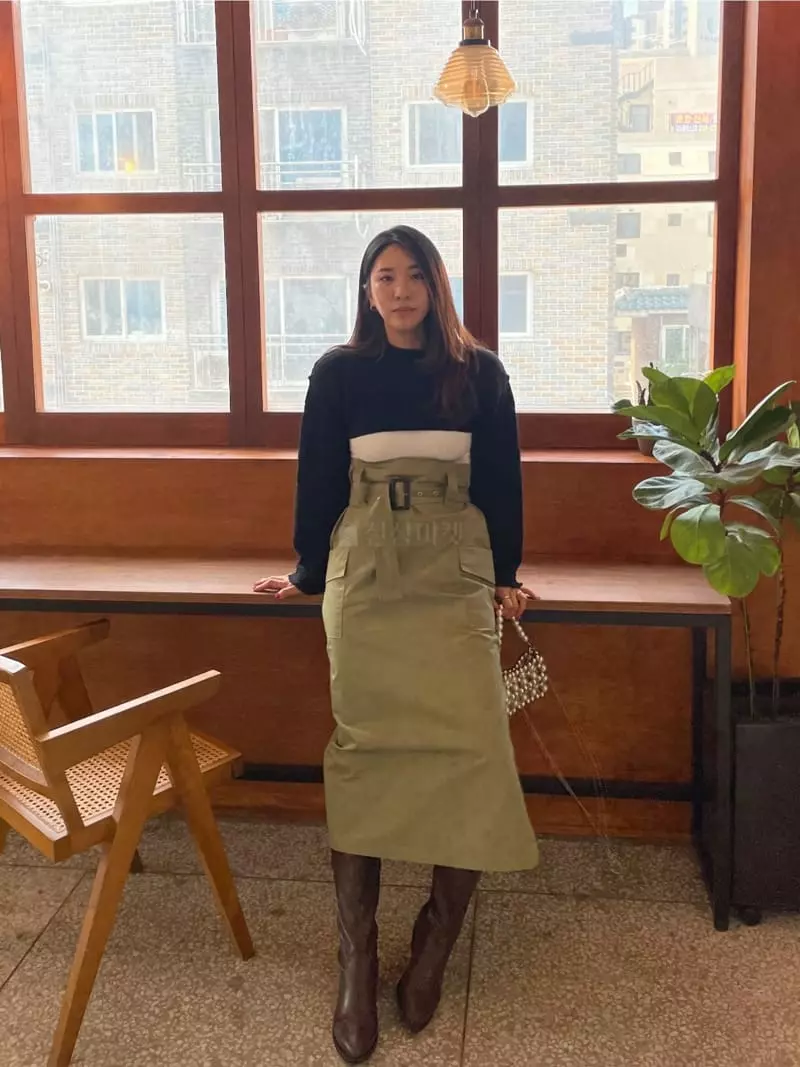 Monosenso - Korean Women Fashion - #momslook - Cargo Skirt
