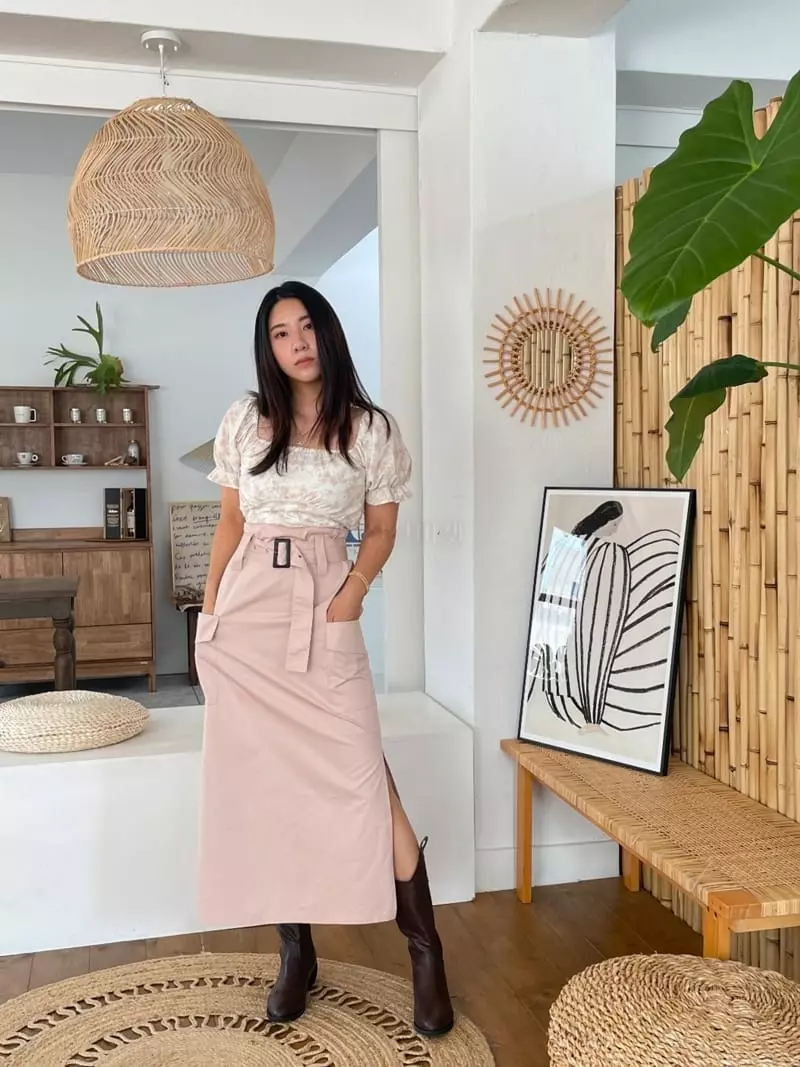 Monosenso - Korean Women Fashion - #momslook - Cargo Skirt - 10