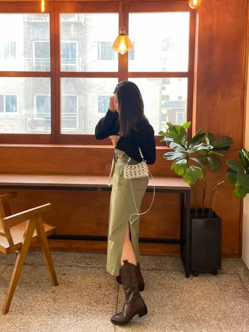 Monosenso - Korean Women Fashion - #momslook - Cargo Skirt - 3