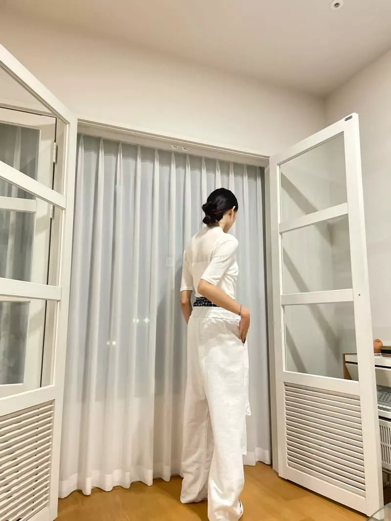 Monosenso - Korean Women Fashion - #momslook - Check Wide Pants - 7