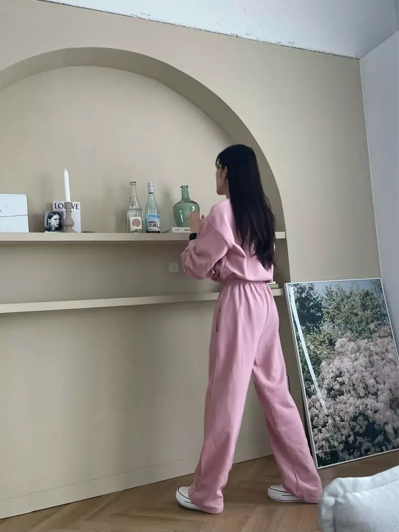Monosenso - Korean Women Fashion - #momslook - Terry Jumpsuit - 5