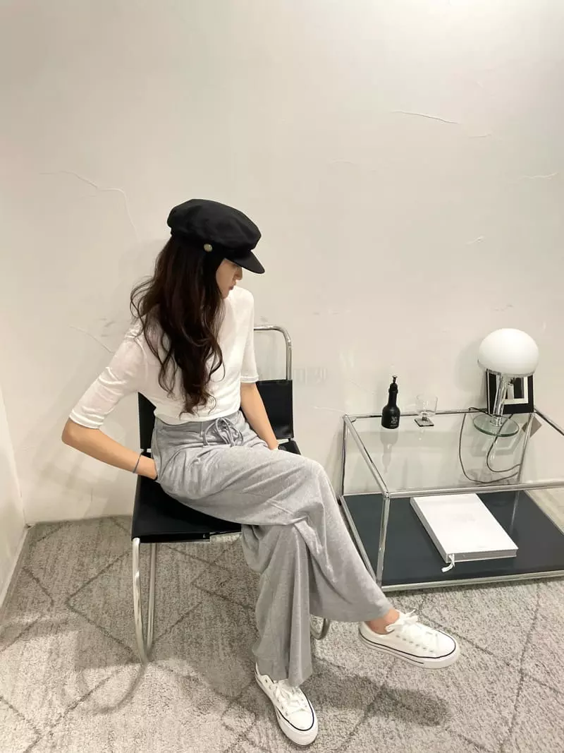 Monosenso - Korean Women Fashion - #momslook - Eyelet Pants - 5