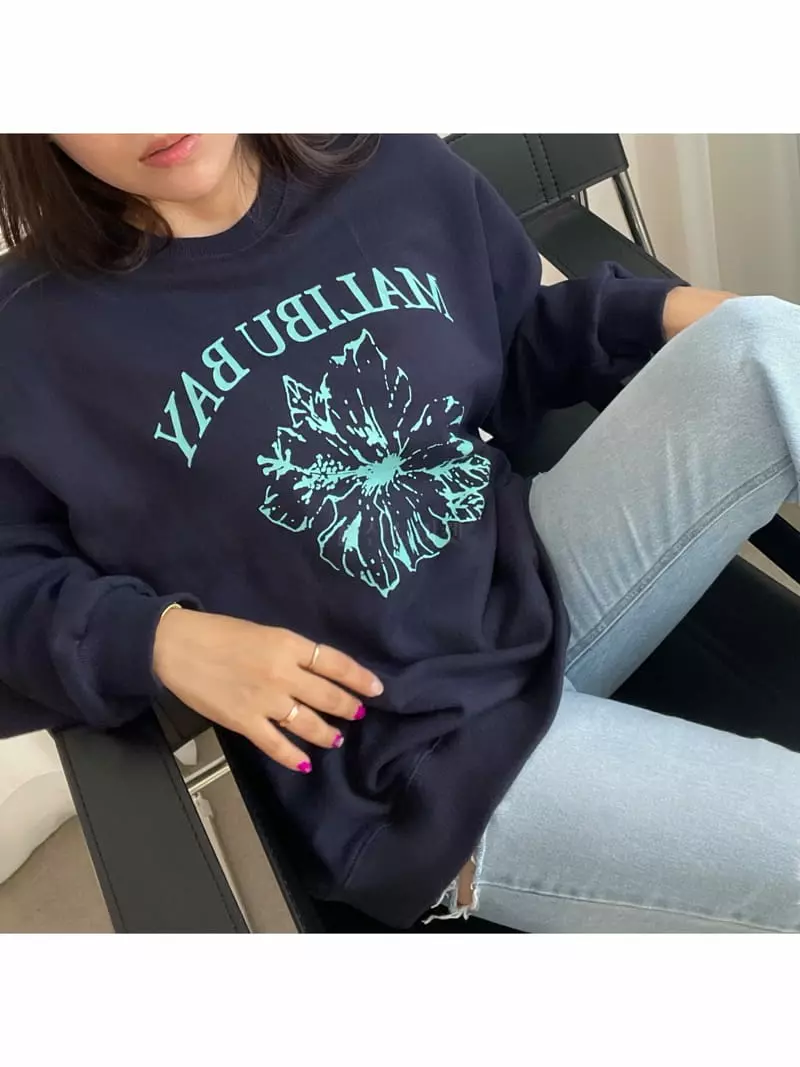 Monosenso - Korean Women Fashion - #pursuepretty - Malibu Sweatshirt - 3
