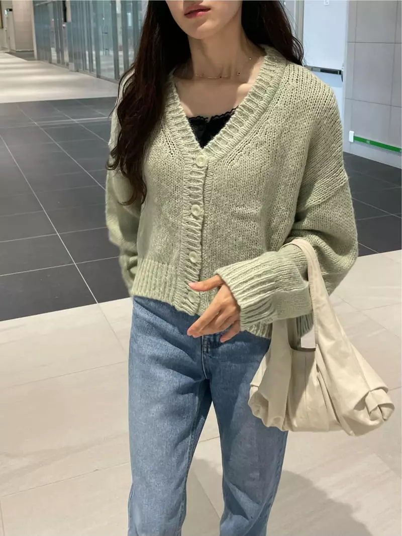 Monosenso - Korean Women Fashion - #thatsdarling - Basic Cardigan