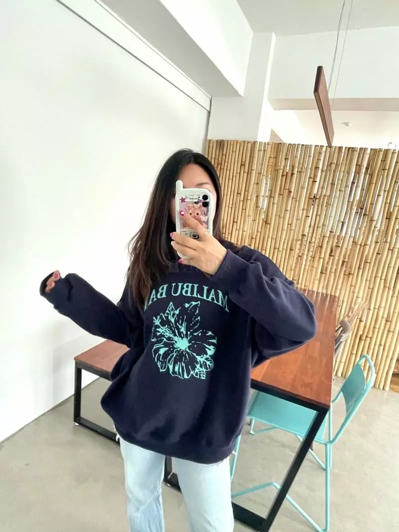 Monosenso - Korean Women Fashion - #thatsdarling - Malibu Sweatshirt - 7