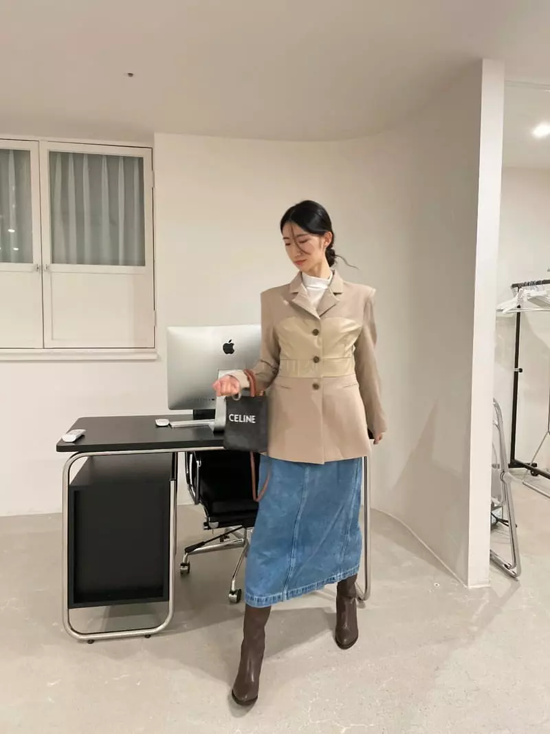 Monosenso - Korean Women Fashion - #thelittlethings - Leather Color Jacket - 7