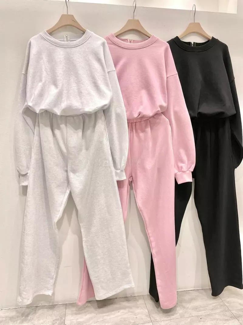 Monosenso - Korean Women Fashion - #vintageinspired - Terry Jumpsuit - 9