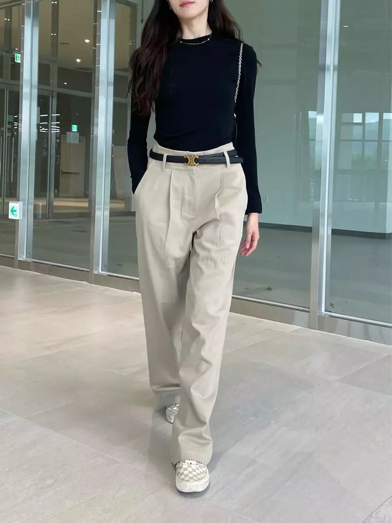 Monosenso - Korean Women Fashion - #womensfashion - Wrinkle Pants