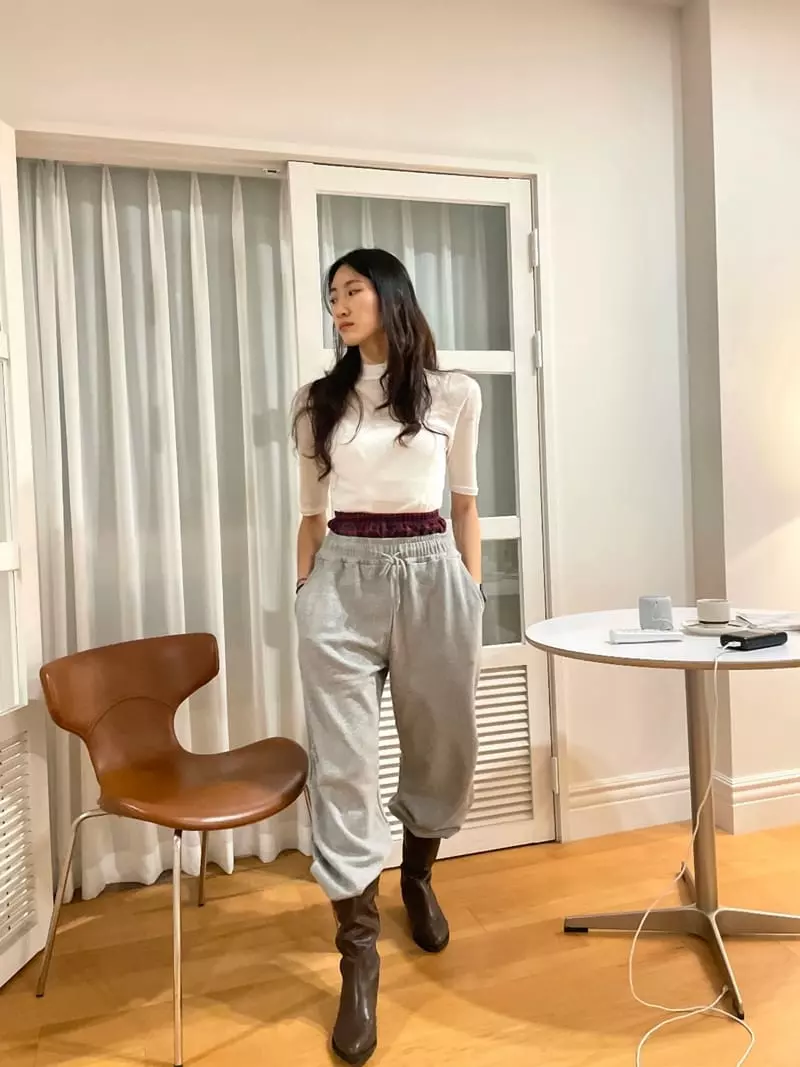 Monosenso - Korean Women Fashion - #womensfashion - Check Wide Pants - 3