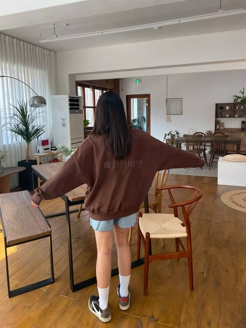 Monosenso - Korean Women Fashion - #womensfashion - Bear Boxy Sweatshirt - 12