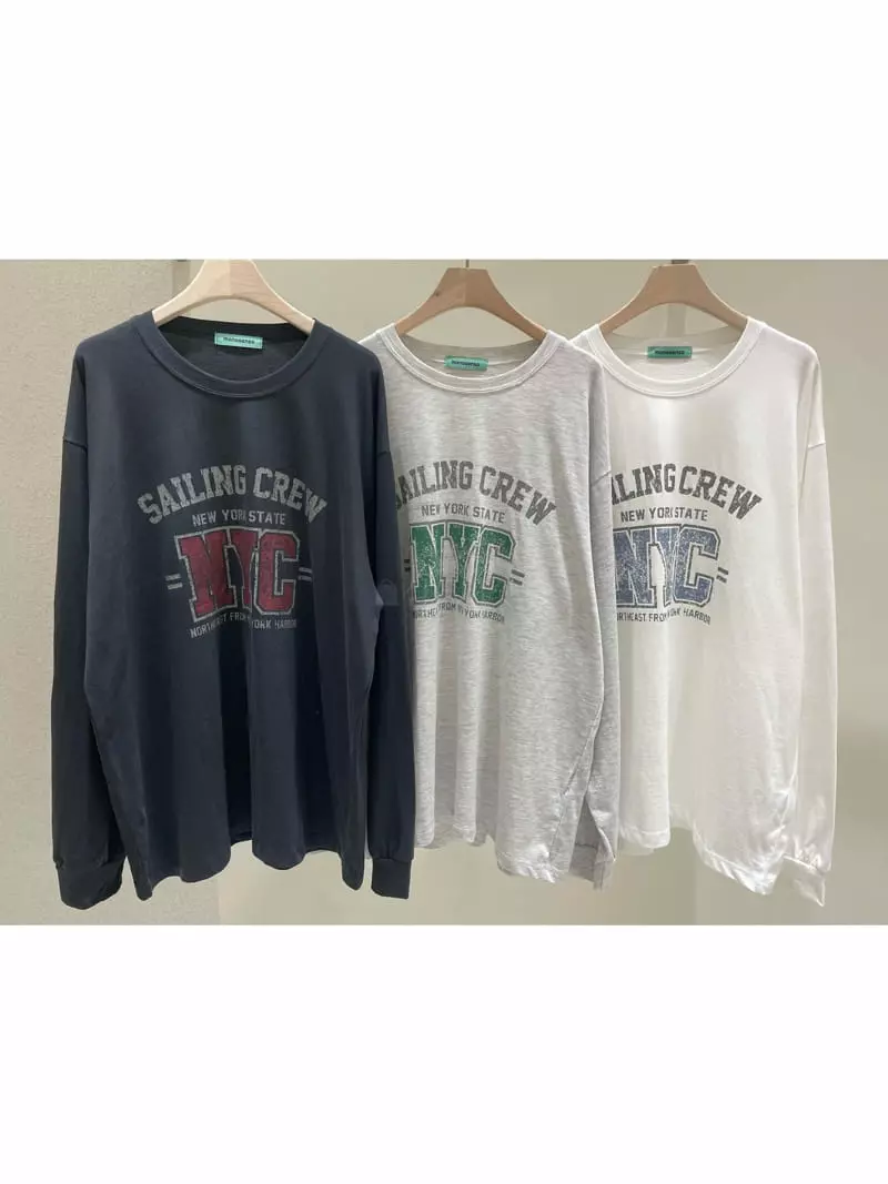Monosenso - Korean Women Fashion - #womensfashion - New York Tee - 6
