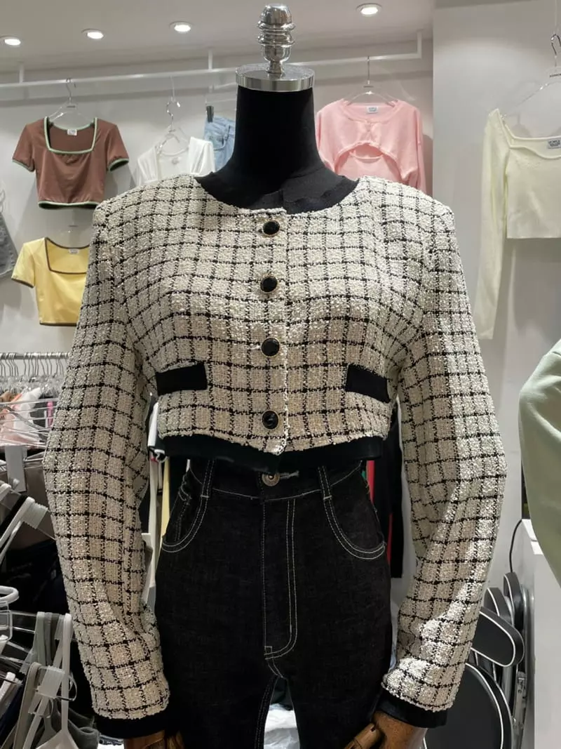 Monroe - Korean Women Fashion - #momslook - Yoggo Twid Jacket