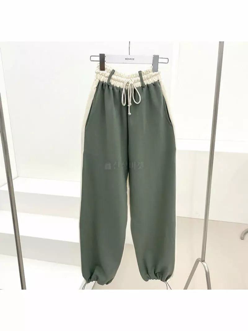 Monroe - Korean Women Fashion - #womensfashion - Color Pants - 5