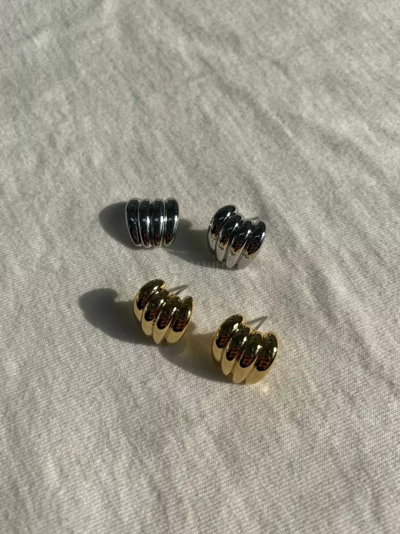 Mood - Korean Women Fashion - #momslook - A3568 Earring - 2