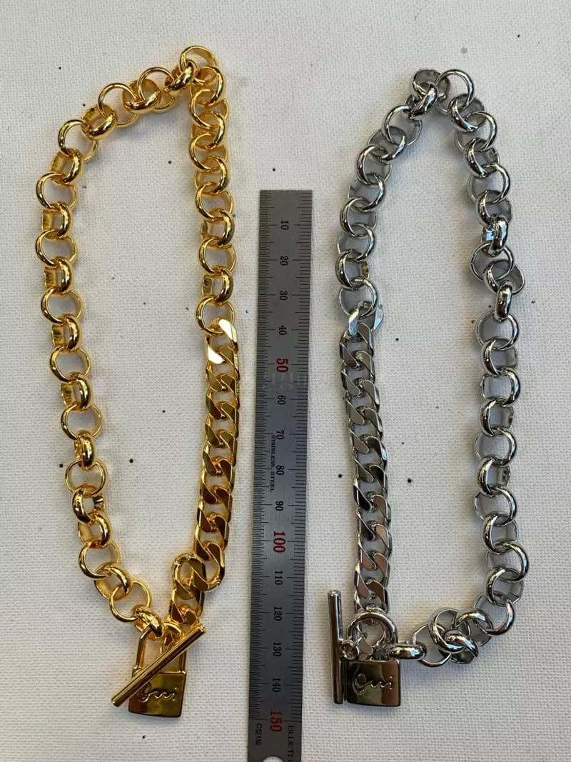 Mood - Korean Women Fashion - #momslook - A2639 Chain Necklace - 4