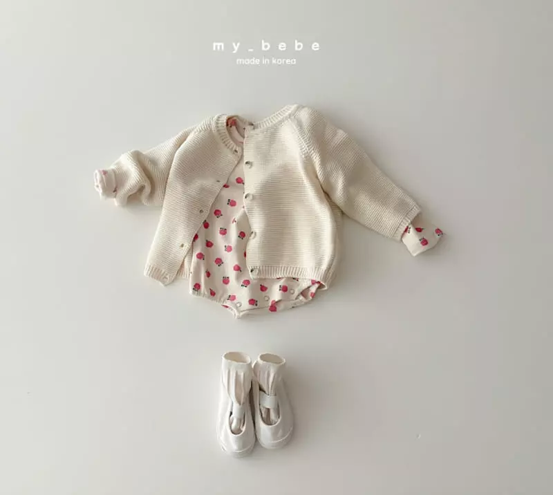 My Bebe - Korean Baby Fashion - #onlinebabyshop - Garden Bodysuit - 4