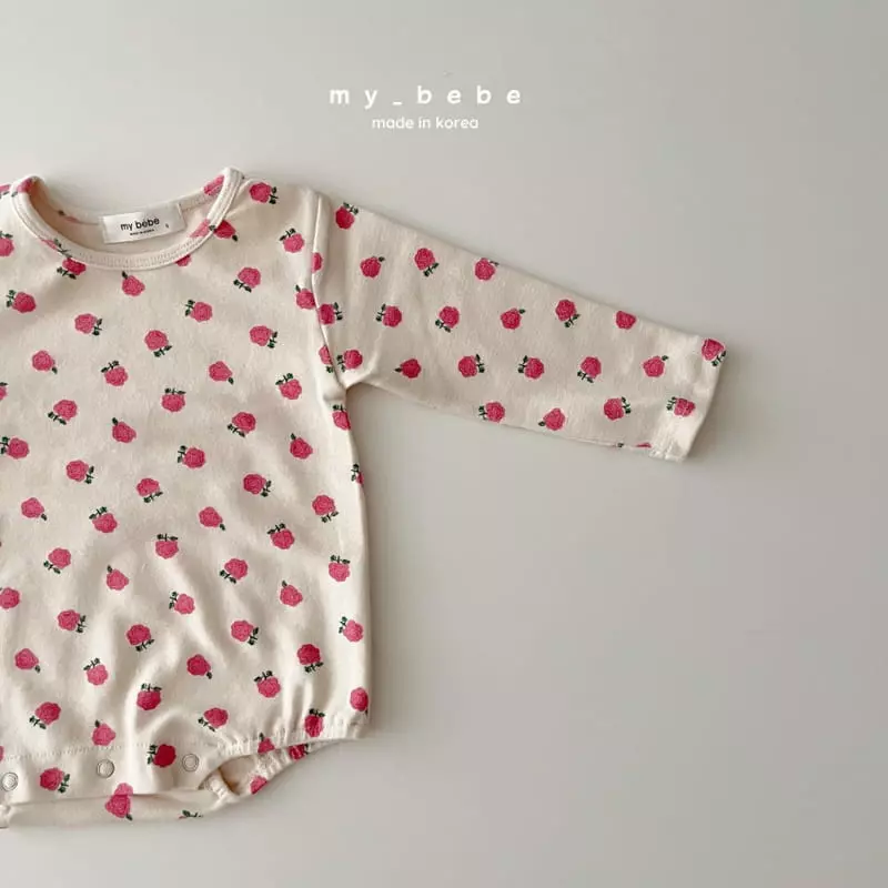 My Bebe - Korean Baby Fashion - #babyclothing - Garden Bodysuit - 7