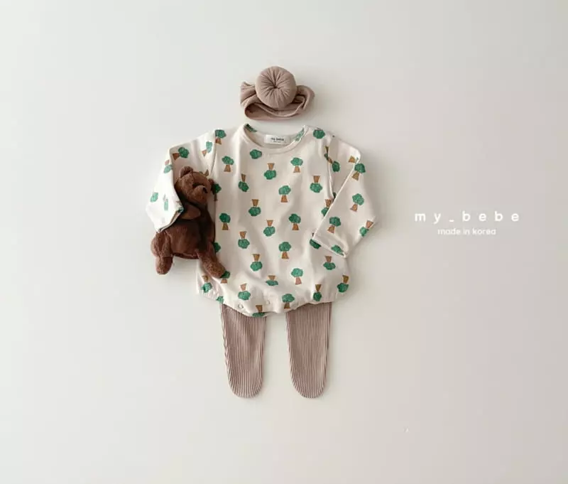 My Bebe - Korean Baby Fashion - #babyfashion - Garden Bodysuit - 8