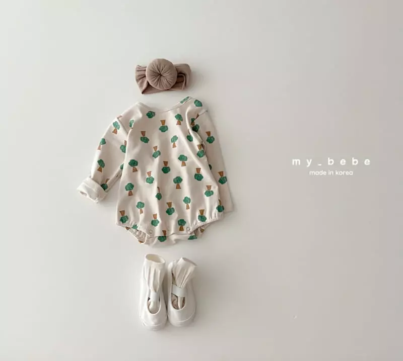 My Bebe - Korean Baby Fashion - #babygirlfashion - Garden Bodysuit - 10