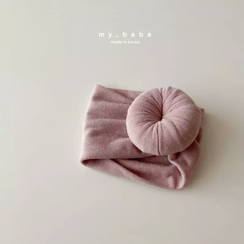 My Bebe - Korean Baby Fashion - #babyoutfit - Donut Turban - 5