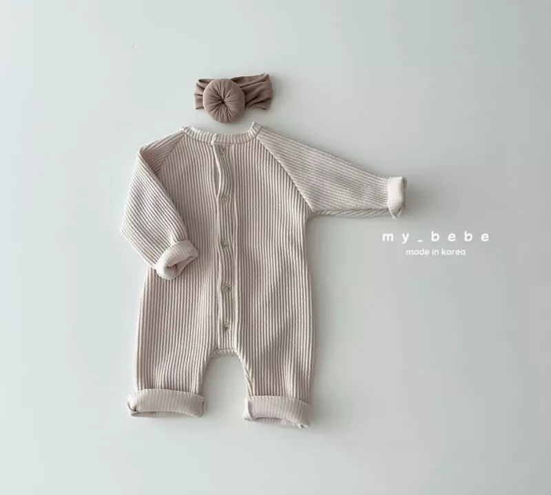 My Bebe - Korean Baby Fashion - #babyoutfit - Churros Bodysuit - 3