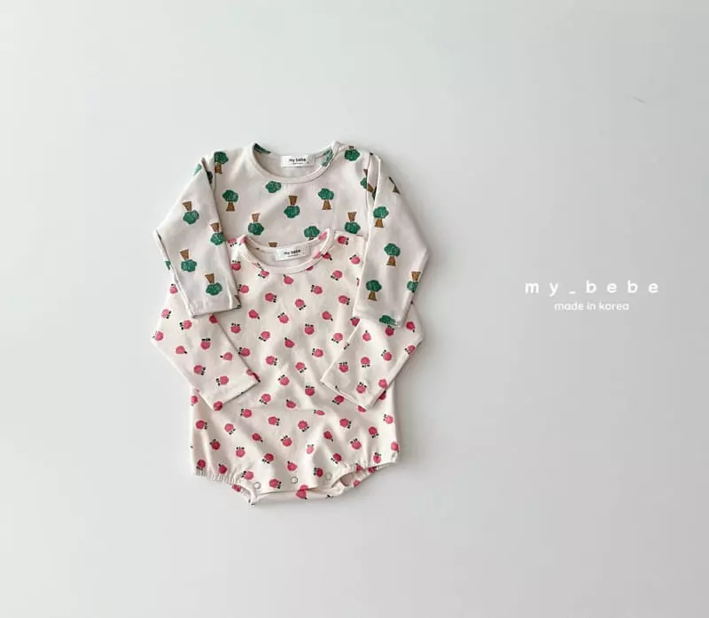 My Bebe - Korean Baby Fashion - #babywear - Garden Bodysuit