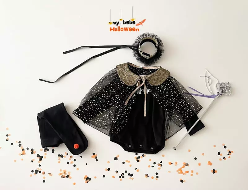 My Bebe - Korean Children Fashion - #Kfashion4kids - Halloween Cape - 6