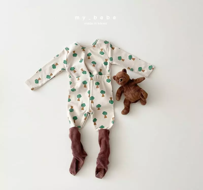 My Bebe - Korean Children Fashion - #Kfashion4kids - Garden Easywear - 12
