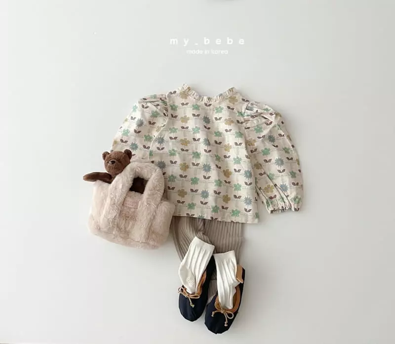 My Bebe - Korean Children Fashion - #Kfashion4kids - Peach Sticky Leggings - 11