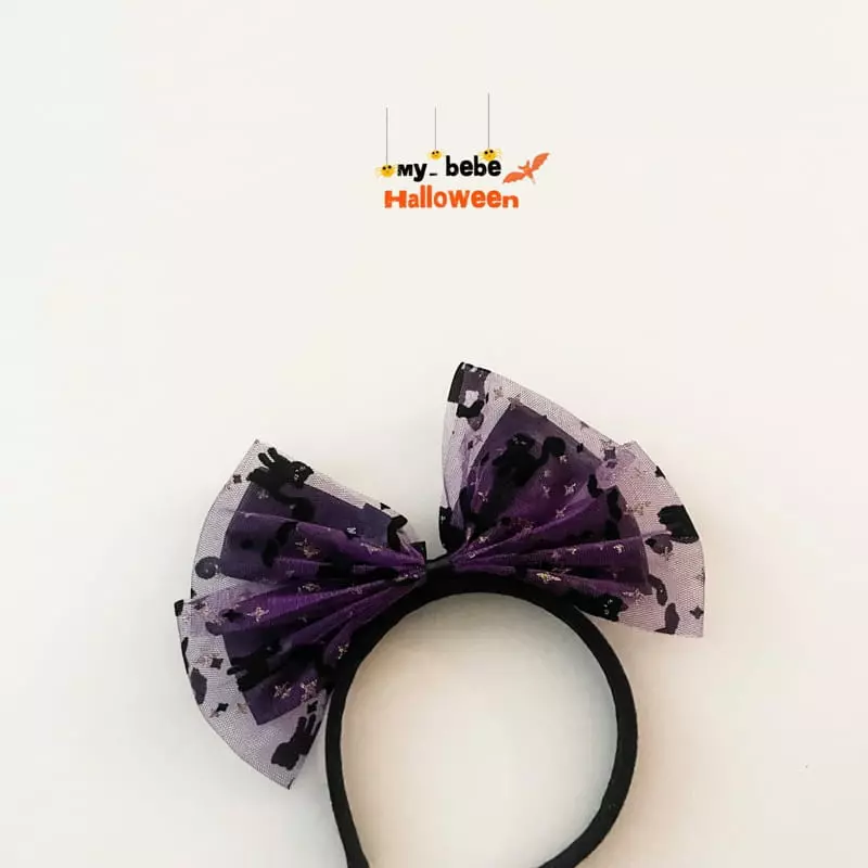 My Bebe - Korean Children Fashion - #childofig - Halloween Ribbon Hairband - 7