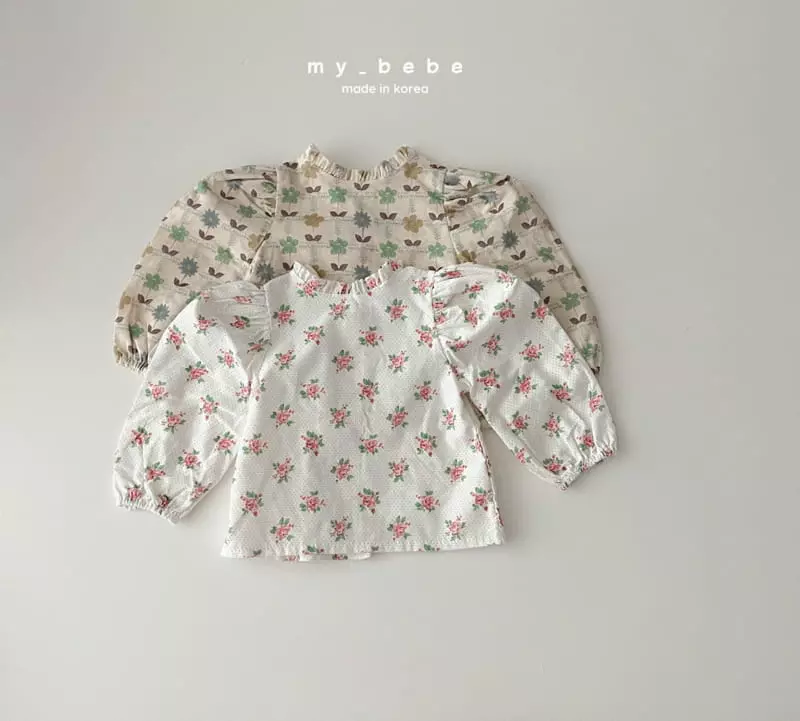 My Bebe - Korean Children Fashion - #discoveringself - Cha Cha Rib Blouse