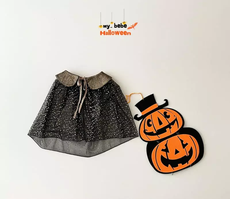 My Bebe - Korean Children Fashion - #fashionkids - Halloween Cape - 2
