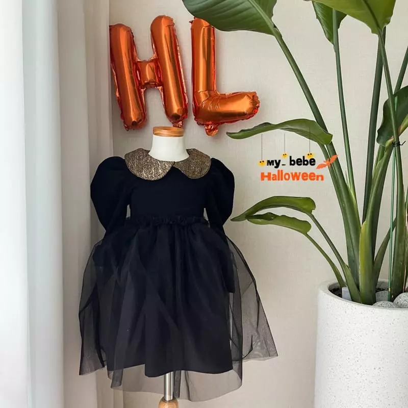 My Bebe - Korean Children Fashion - #kidsshorts - 22 Halloween One-piece - 9