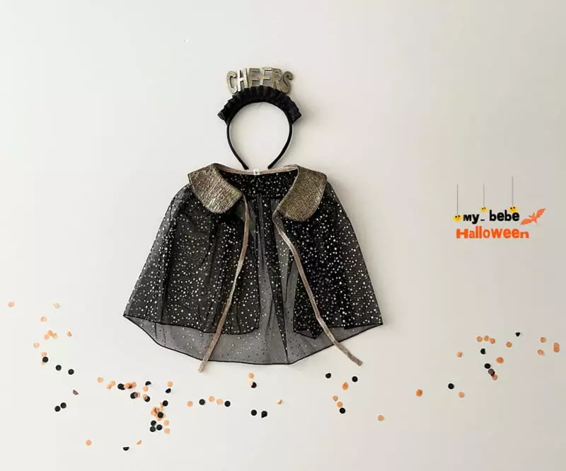 My Bebe - Korean Children Fashion - #kidsshorts - Halloween Cape - 3