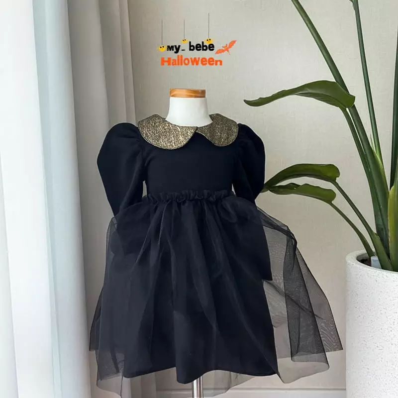 My Bebe - Korean Children Fashion - #kidsstore - 22 Halloween One-piece - 10