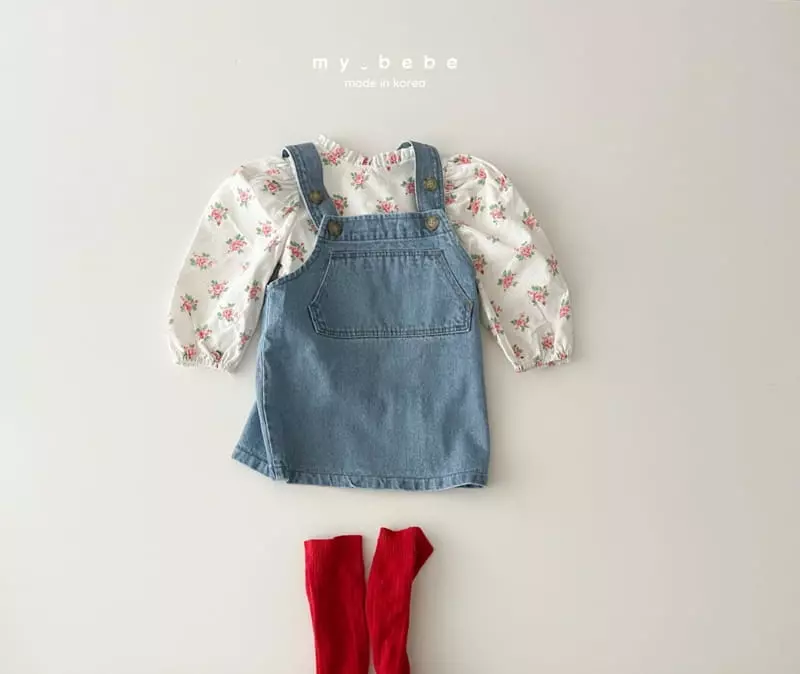 My Bebe - Korean Children Fashion - #kidzfashiontrend - Cha Cha Rib Blouse - 5