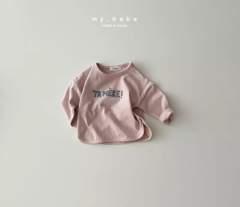 My Bebe - Korean Children Fashion - #littlefashionista - Mommy Piping Tee - 9