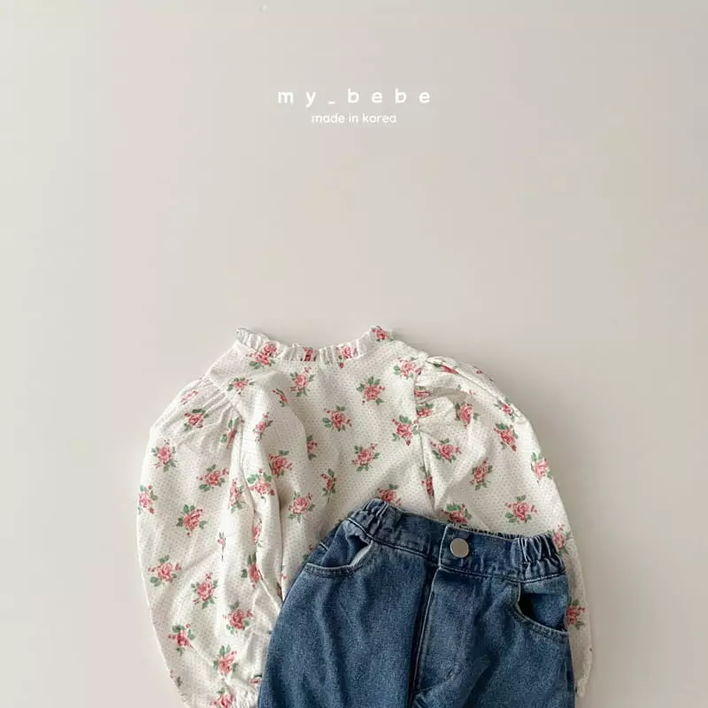 My Bebe - Korean Children Fashion - #littlefashionista - Cha Cha Rib Blouse - 7