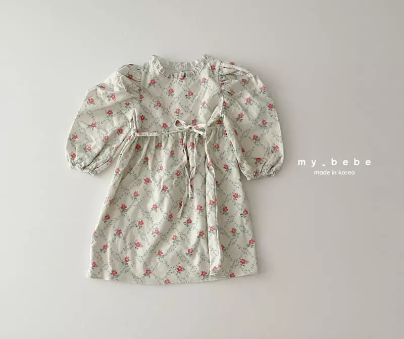 My Bebe - Korean Children Fashion - #littlefashionista - Melody One-piece - 3