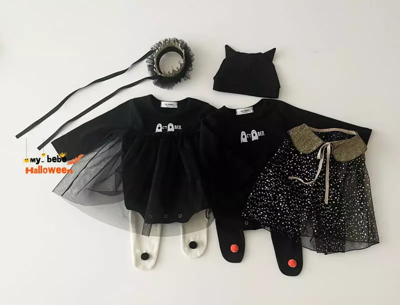 My Bebe - Korean Children Fashion - #magicofchildhood - Halloween Cape - 8