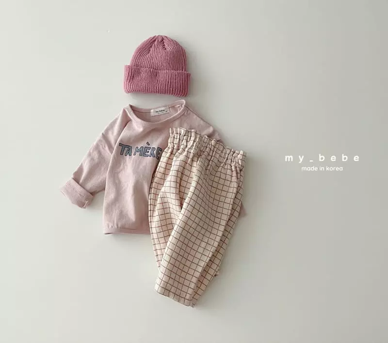 My Bebe - Korean Children Fashion - #magicofchildhood - Mommy Piping Tee - 10