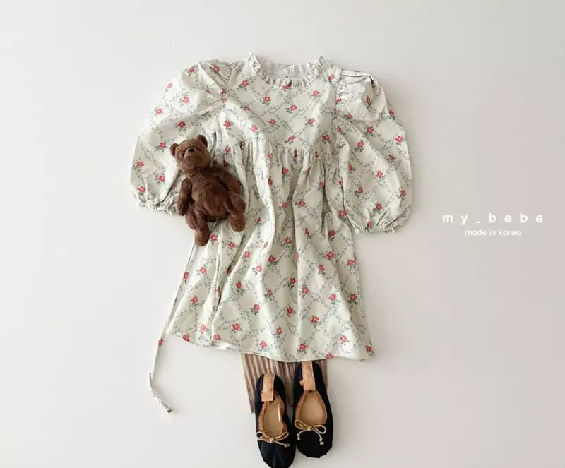 My Bebe - Korean Children Fashion - #littlefashionista - Melody One-piece - 4