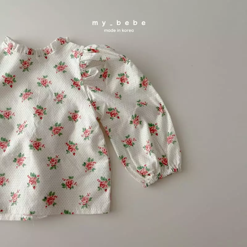 My Bebe - Korean Children Fashion - #minifashionista - Cha Cha Rib Blouse - 9