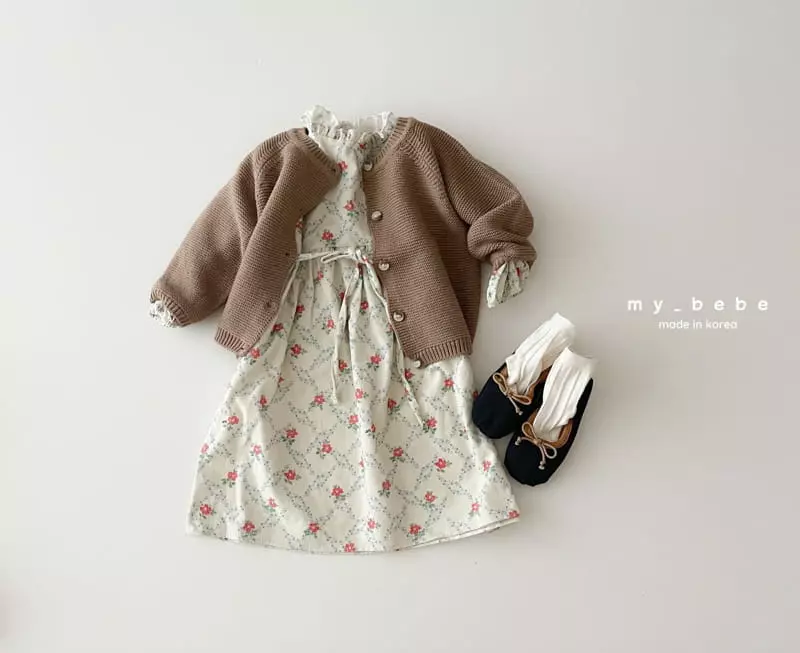My Bebe - Korean Children Fashion - #minifashionista - Melody One-piece - 5
