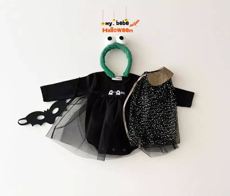 My Bebe - Korean Children Fashion - #prettylittlegirls - Halloween Cape - 10
