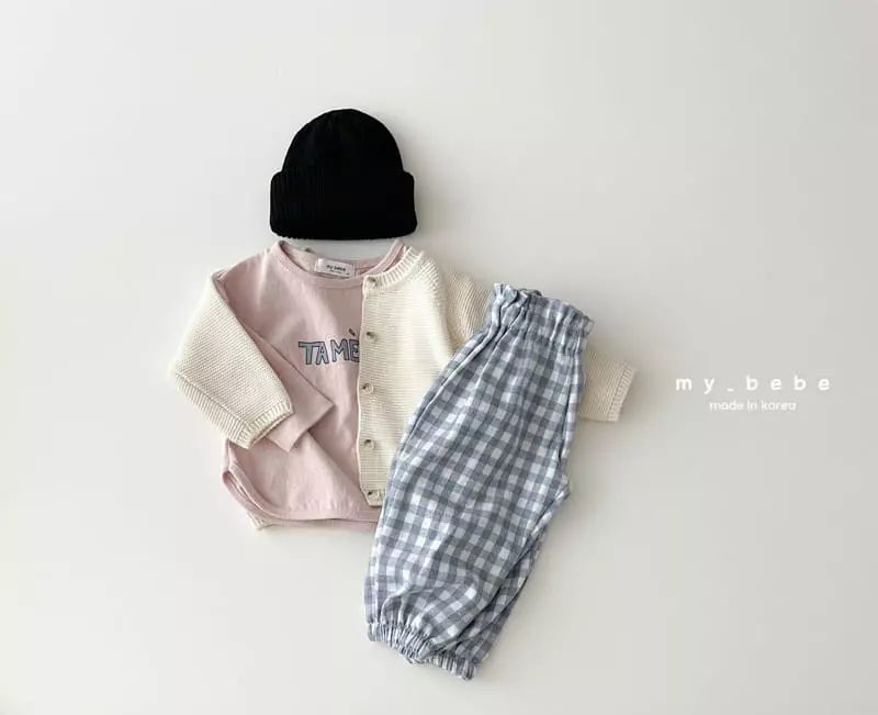 My Bebe - Korean Children Fashion - #prettylittlegirls - Mommy Piping Tee - 12